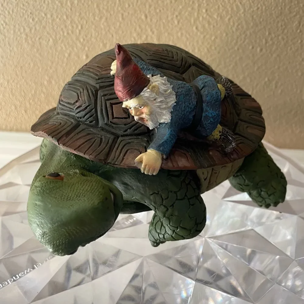 Turtle with riding Gnome from Australia 2011